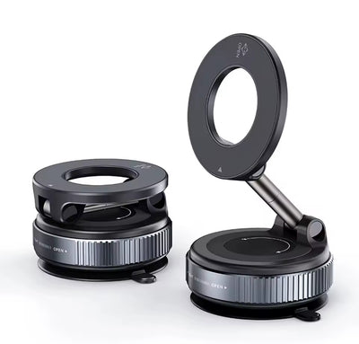 Universal Magnetic Phone Holder With Strong Suction Cup 1.5KG Adsorption 18-65 KPa 360° Rotation Car Dashboard Holder For Phone