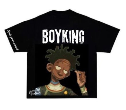 BOYKING Classic Tee – Monochrome Collection