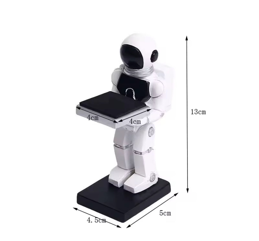 Astronaut Housekeeper Servant Watch Organizer Watch Holder Display Stand Glasses Dog Watch Stand