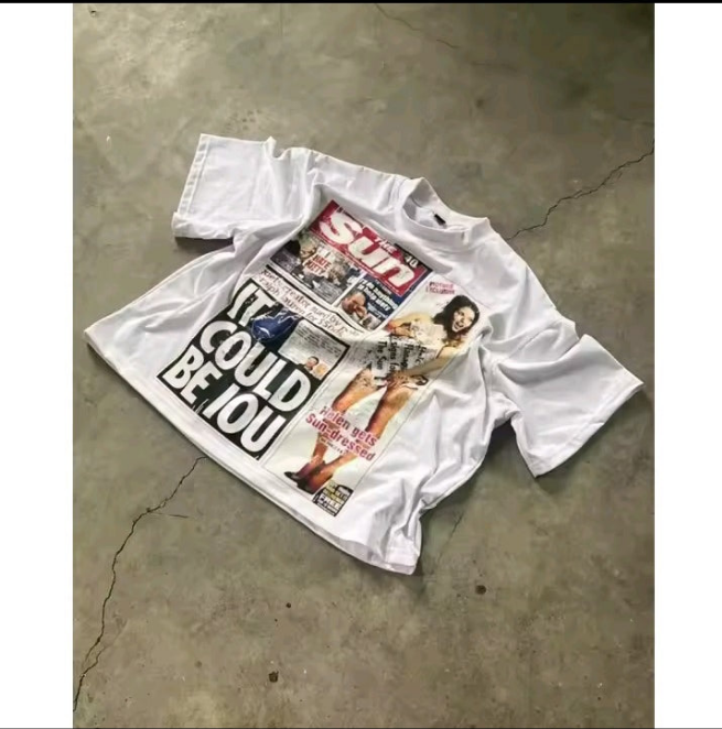 Hip hop printed summer short sleeve tee