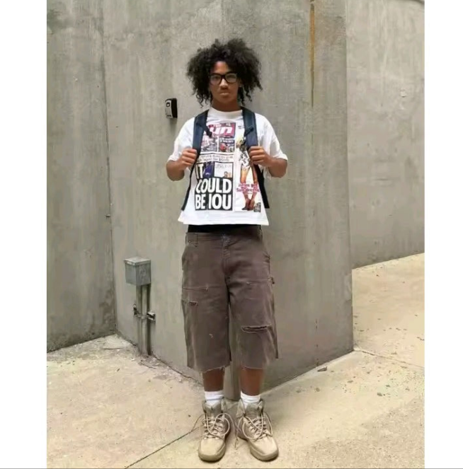 Hip hop printed summer short sleeve tee