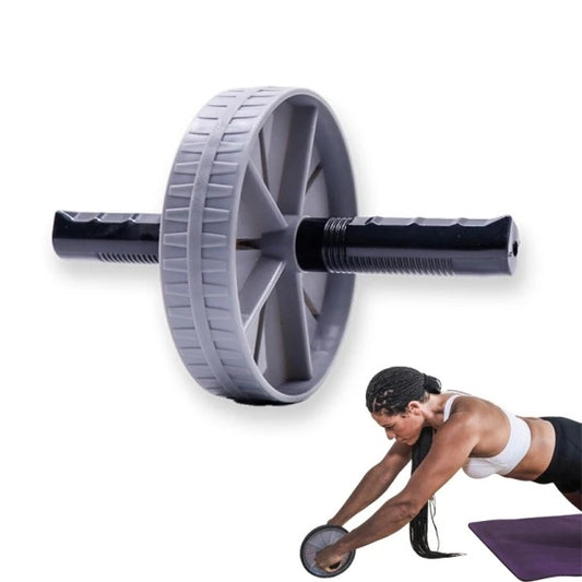 Abdominal Wheel Strong Load Bearing Non-slip Roller Strengthen Muscle Exercise Equipment Fitness Training Home Use Silent 