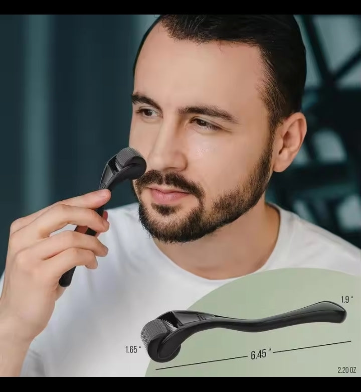540 Needles for Facial Body Hair Growth Derma Roller for Skin Beard 0.2mm 0.25mm 0.3mm Needle Micro Face Roll Tool