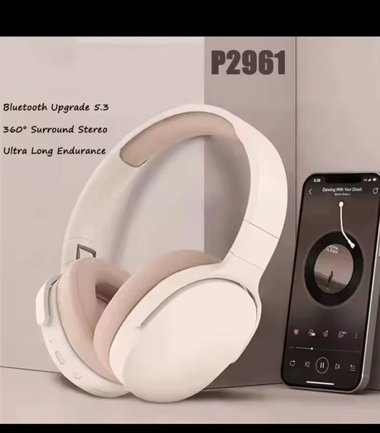 P2961 Wireless Headphones Bluetooth 5.3 Earphone For Samsung iPhone Stereo HIFI Headset Game Earbuds With Mic 2025 Hot